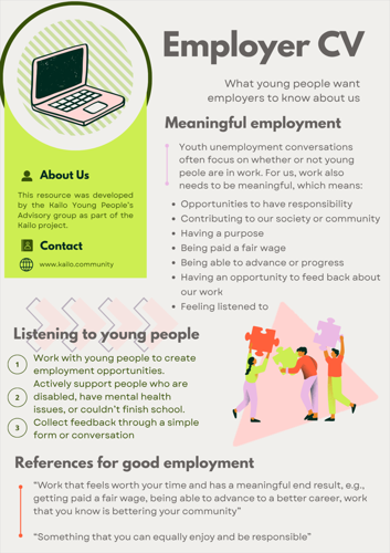 Kailo Meaningful Employment CV